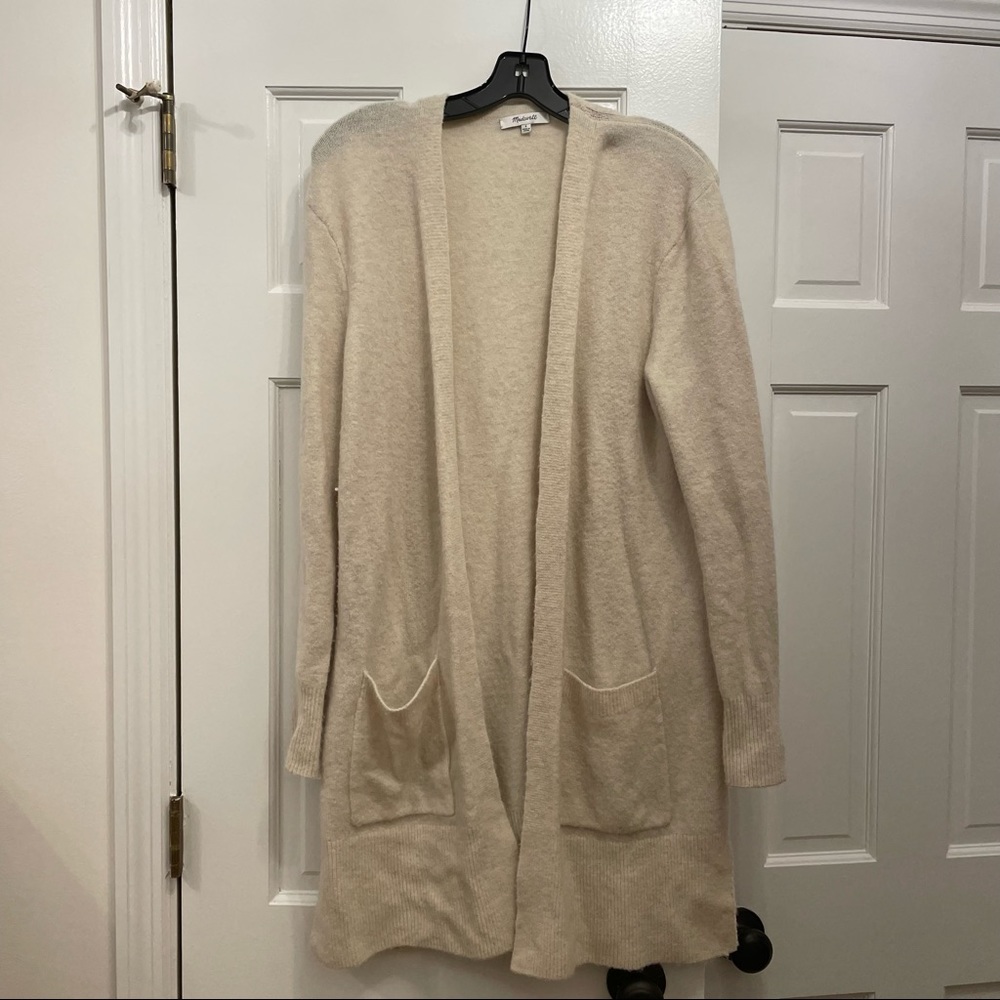 Madewell open tunic sweater